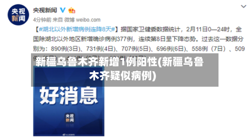 新疆乌鲁木齐新增1例阳性(新疆乌鲁木齐疑似病例)-第1张图片