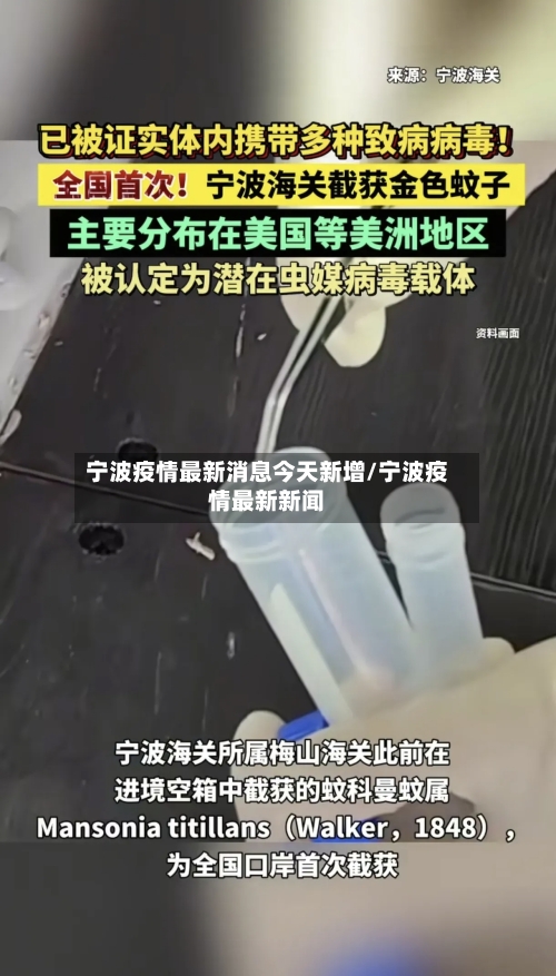 宁波疫情最新消息今天新增/宁波疫情最新新闻-第2张图片